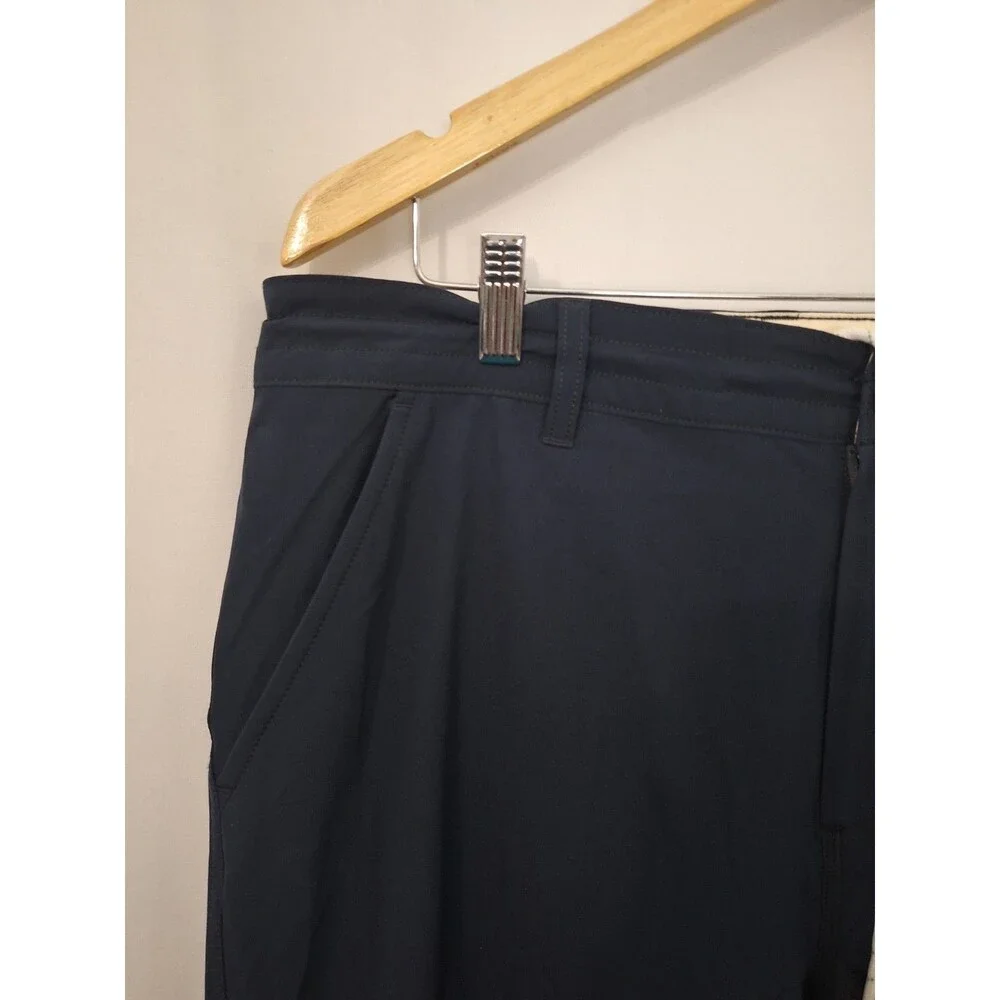 Huckberry Wellen Men's Board Shorts Size 38 Navy Swim Beach Surf Golf Sports